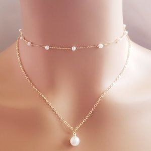 Paris Pearl Necklace
